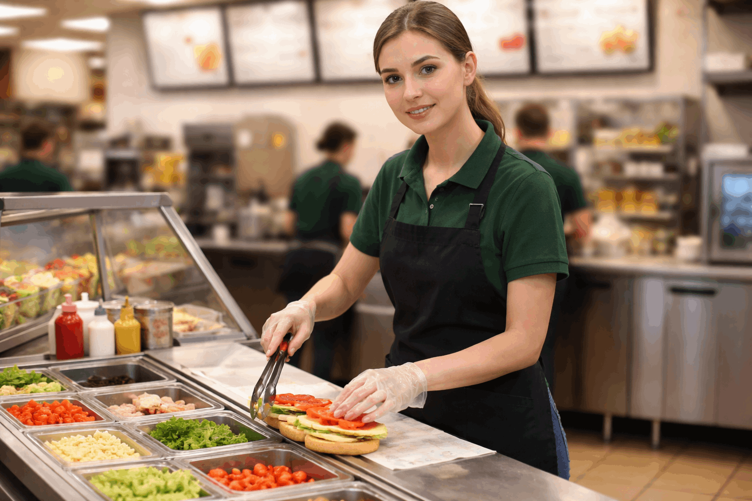 Información sobre empleo en Subway: Horarios de medio tiempo y edad mínima