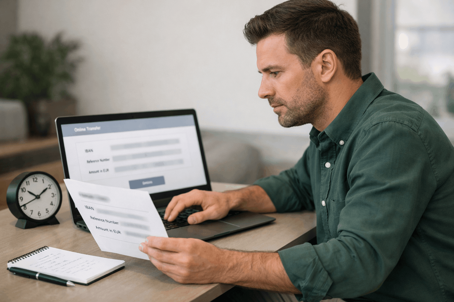 Pago de facturas Advanzia: Reglas y plazos para transferencias manuales